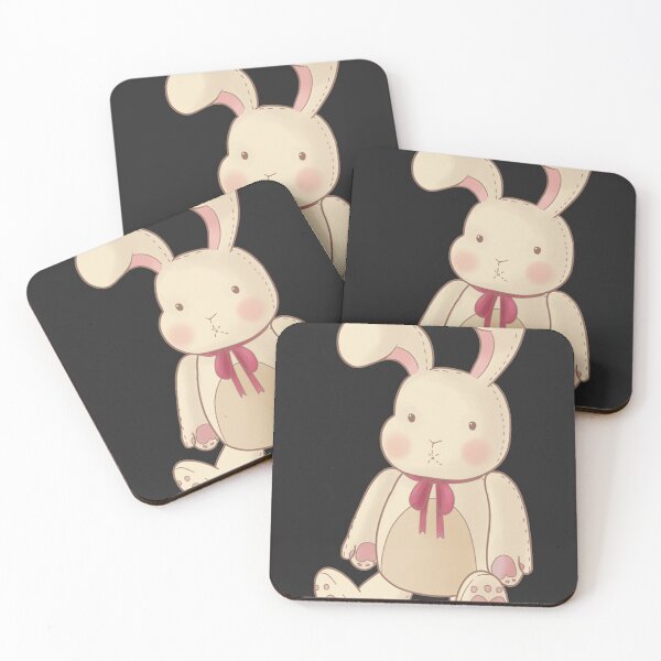 Item preview, Creme Bunny (sticker) Sticker designed and sold by KorbinianMichel.