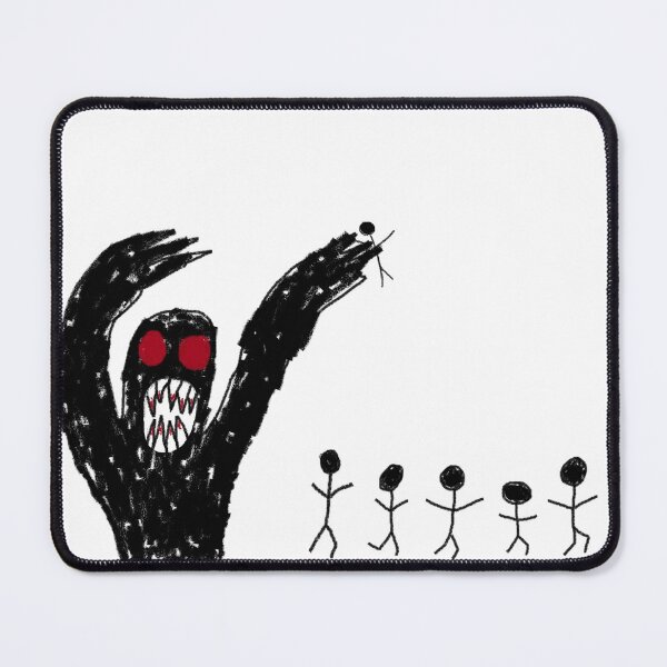 Item preview, split hedwigs crayon drawing of the beast designed and sold by Soulfate.