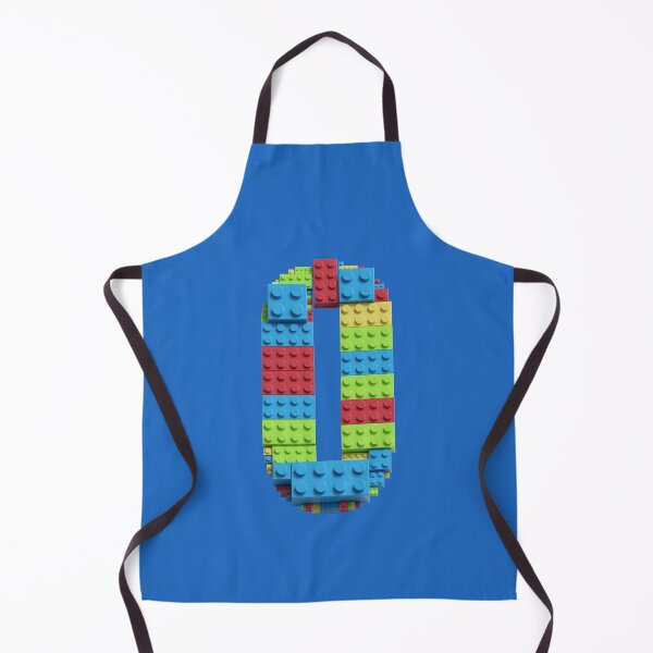 Item preview, Building Brick Initial O in Primary Colors designed and sold by TheFlyingPug.