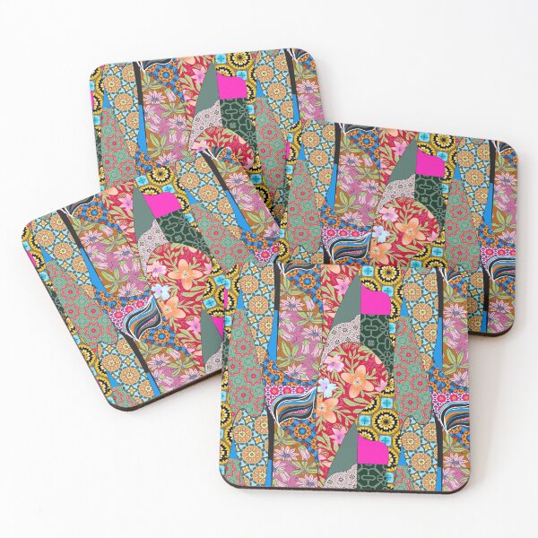 Item preview, Patchwork,mosaic,flowers,azulejo,Portuguese style art designed and sold by MariaMarinova.
