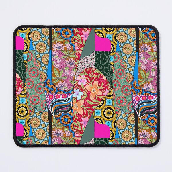 Item preview, Patchwork,mosaic,flowers,azulejo,Portuguese style art designed and sold by MariaMarinova.