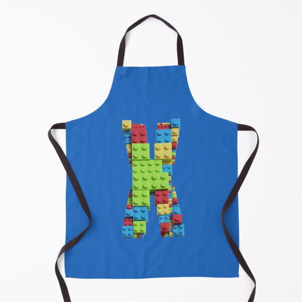 Item preview, Building Brick Initial X in Primary Colors designed and sold by TheFlyingPug.
