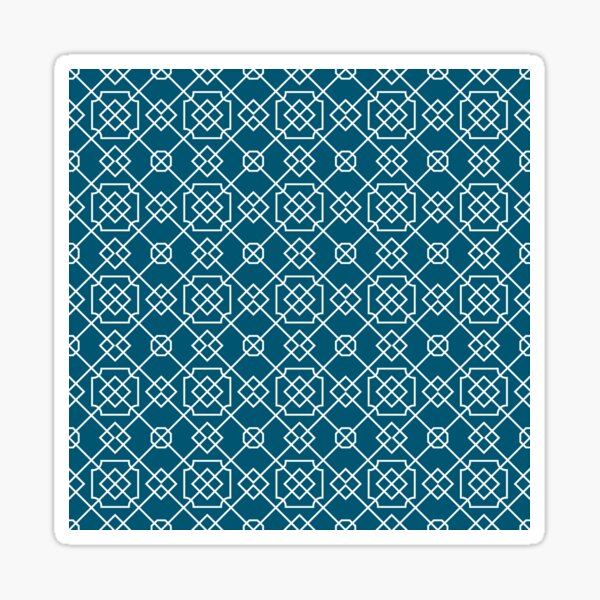 Item preview, Moroccan Blue Pattern designed and sold by PrinceOfCavan.