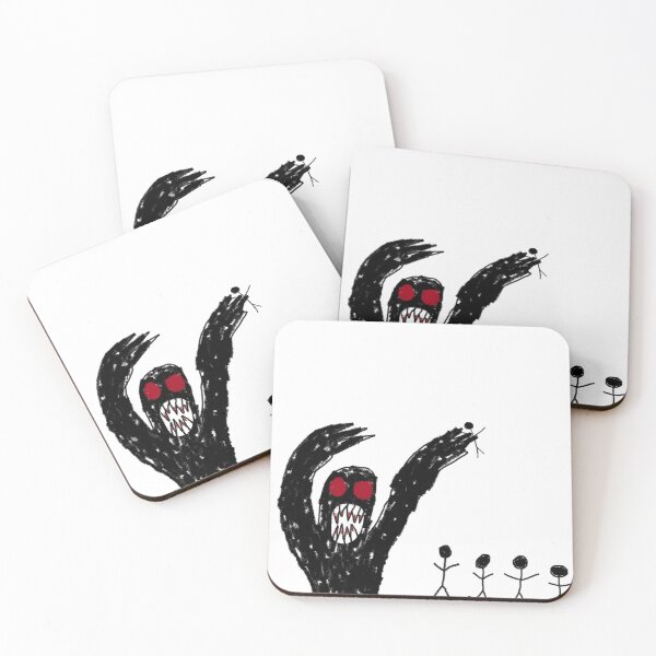 Item preview, split hedwigs crayon drawing of the beast designed and sold by Soulfate.
