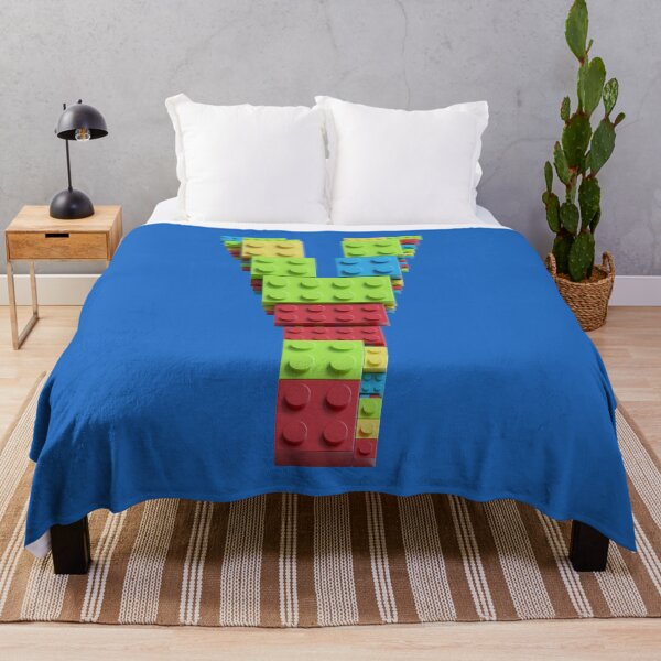 Item preview, Building Brick Initial Y in Primary Colors designed and sold by TheFlyingPug.