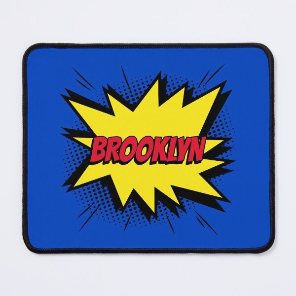 Item preview, Brooklyn name place comic kapow style artwork  designed and sold by CreatedbyJR.