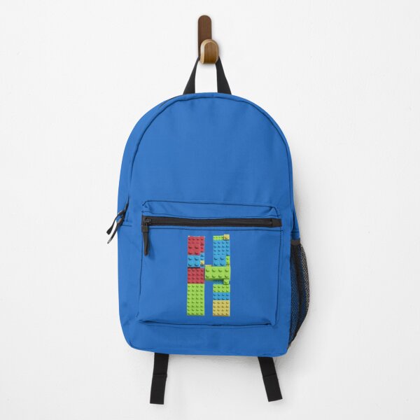 Item preview, Building Brick Initial H in Primary Colors designed and sold by TheFlyingPug.