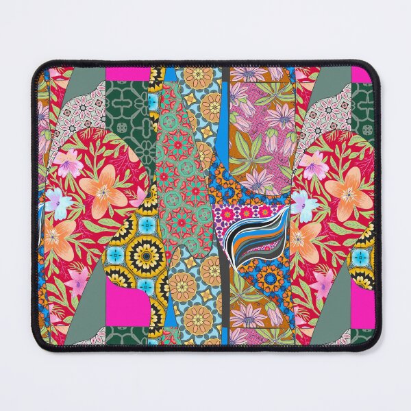 Item preview, Patchwork,mosaic,flowers,azulejo,Portuguese style art designed and sold by MariaMarinova.