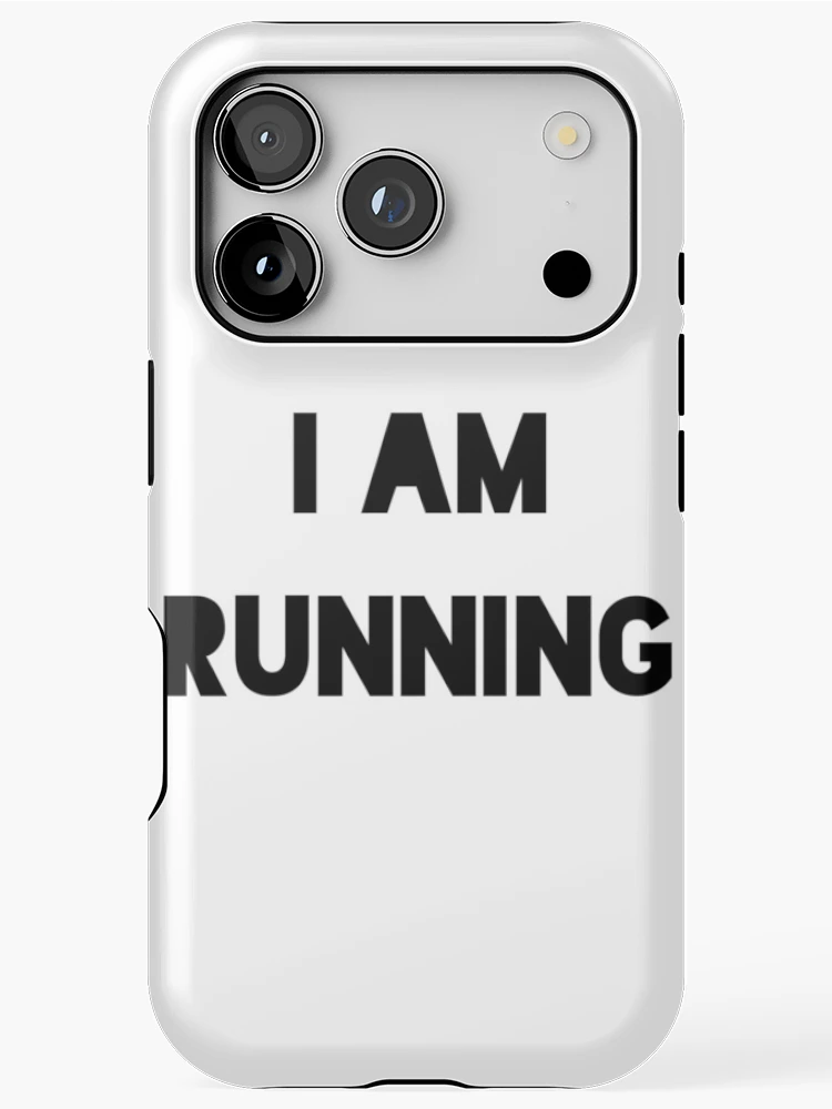 Thumbnail 1 of 4, iPhone Case, I AM RUNNING designed and sold by iamxxx.