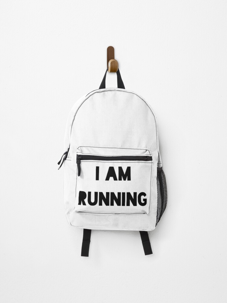 Thumbnail 1 of 3, Backpack, I AM RUNNING designed and sold by iamxxx.