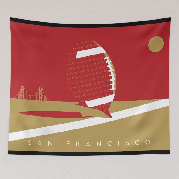 Item preview, San Francisco NFL Fan Art designed and sold by jkahindo.
