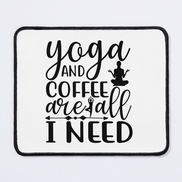 Item preview, Yoga and Coffee Lover Quotes , Yoga Power Quotes designed and sold by remonss.