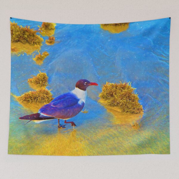 Item preview, Whimsical Laughing Gull designed and sold by Kay Brewer.