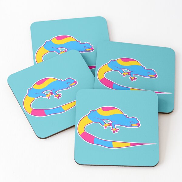 Item preview, pansexual pride flag lizard designed and sold by musicture.