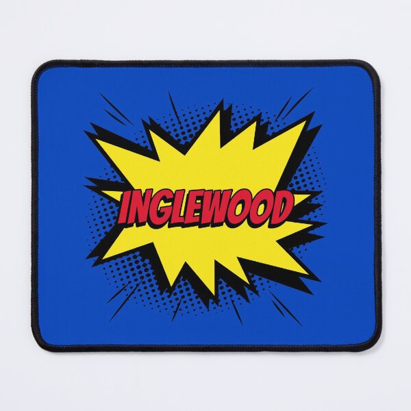 Item preview, Inglewood comic kapow style artwork  designed and sold by CreatedbyJR.