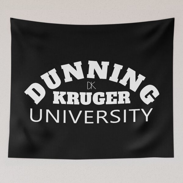 Item preview, Funny - Dunning-Kruger University designed and sold by jdtees.