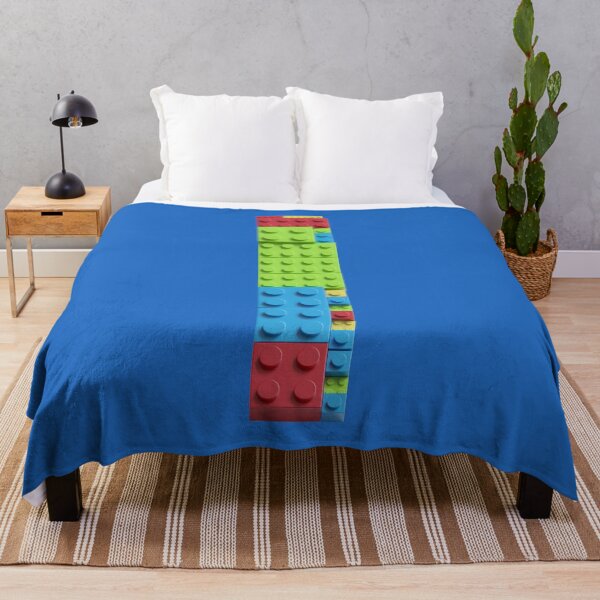 Item preview, Building Brick Initial I in Primary Colors designed and sold by TheFlyingPug.
