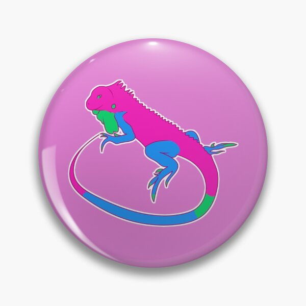 Item preview, polysexual pride flag lizard designed and sold by musicture.