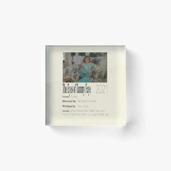 Item preview, The Eyes of Tammy Faye Poster designed and sold by tlee322.