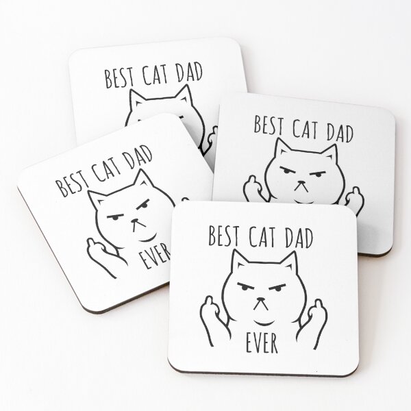 Item preview, Best Cat Dad Ever designed and sold by T-ShirtGuy.