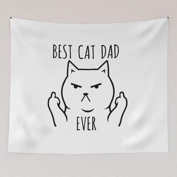Item preview, Best Cat Dad Ever designed and sold by T-ShirtGuy.