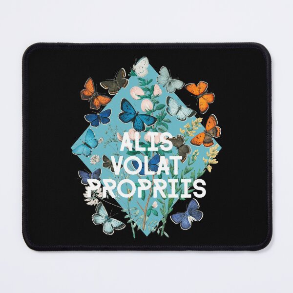 Item preview, She Flies with Her Own Wings - Empowering Latin Quote - Alis Volat Propriis designed and sold by Trish Dish.