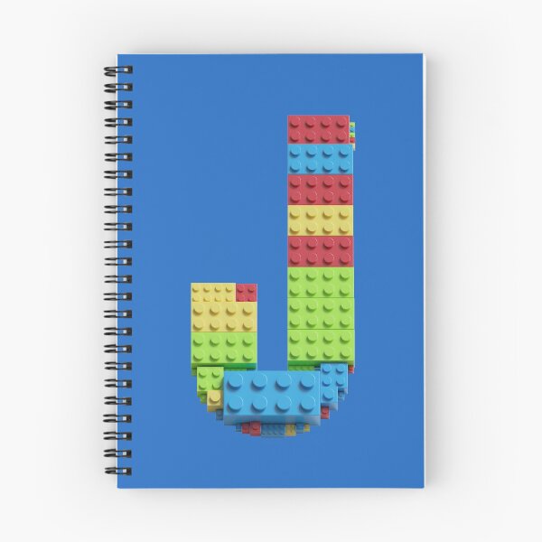 Item preview, Building Brick Initial J in Primary Colors designed and sold by TheFlyingPug.