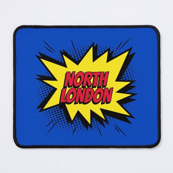 Item preview, North London comic kapow style artwork  designed and sold by CreatedbyJR.