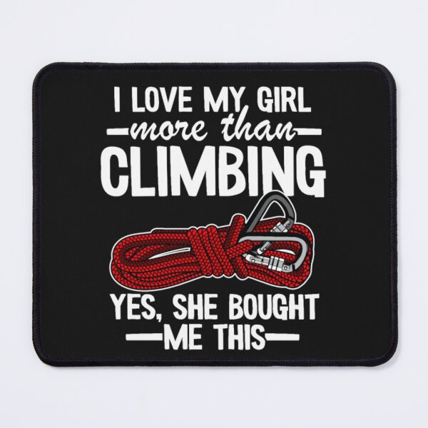 Item preview, Girl More Than Climbing designed and sold by StarcyWol.
