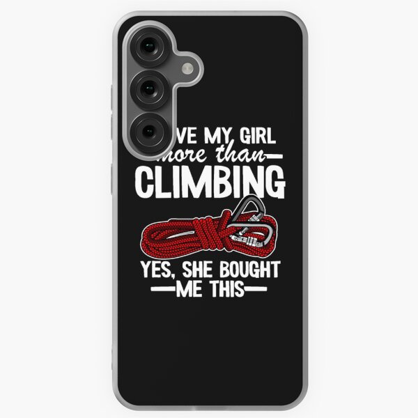 Item preview, Girl More Than Climbing designed and sold by StarcyWol.