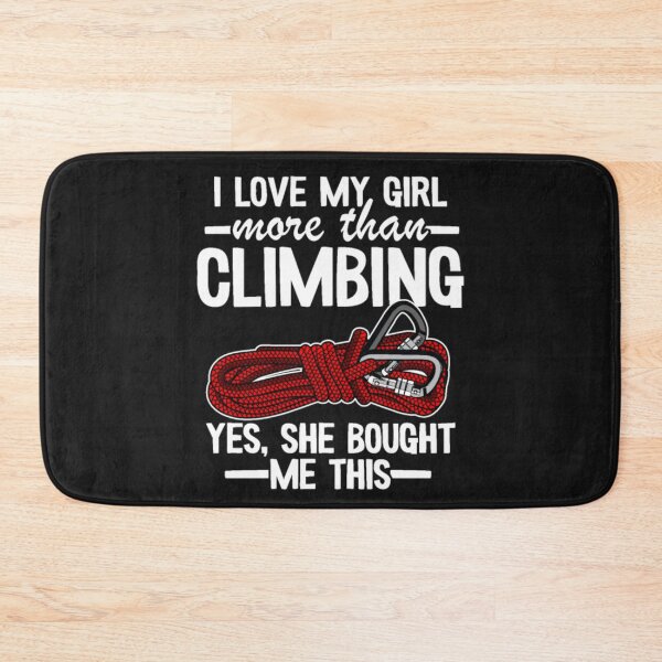 Item preview, Girl More Than Climbing designed and sold by StarcyWol.