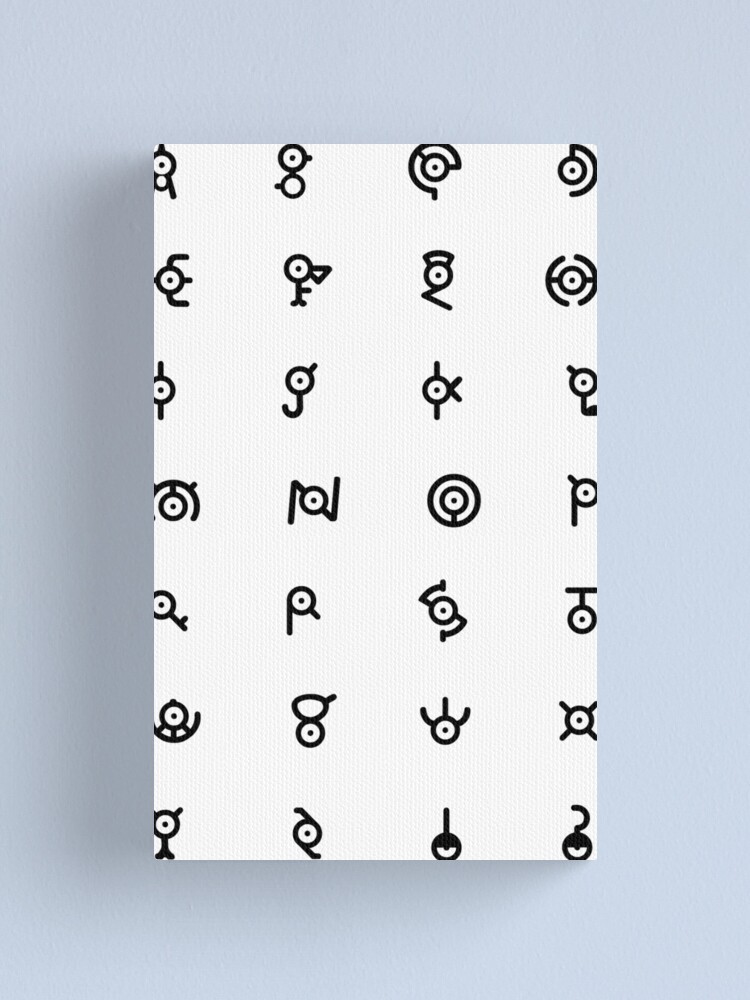 Unown Alphabet Photographic Print for Sale by Biochao