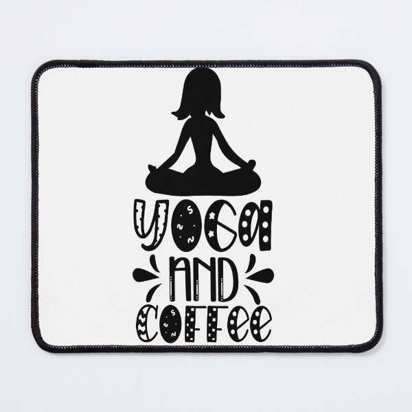 Item preview, Yoga and Coffee Lover Sayings , Yoga and Coffee all I Need designed and sold by remonss.