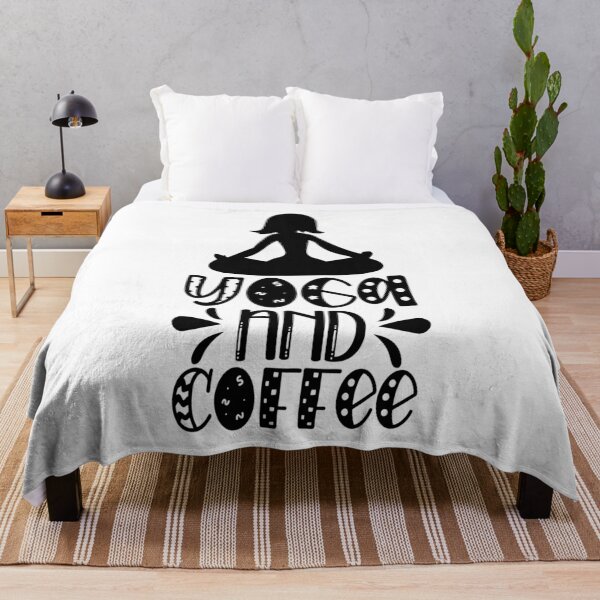 Item preview, Yoga and Coffee Lover Sayings , Yoga and Coffee all I Need designed and sold by remonss.