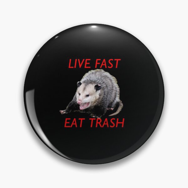 Item preview, Live Fast! Eat Trash! Possum designed and sold by royalblewitup.