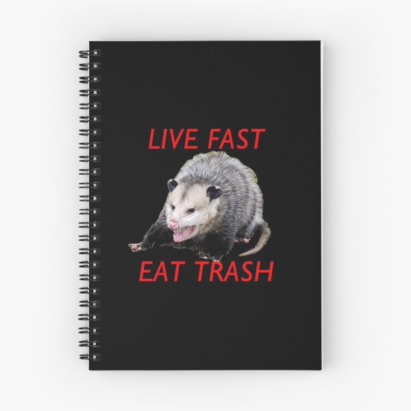 Item preview, Live Fast! Eat Trash! Possum designed and sold by royalblewitup.