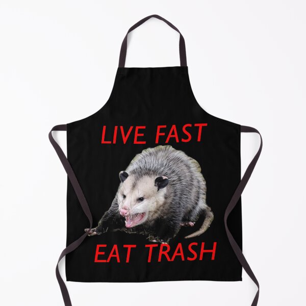 Item preview, Live Fast! Eat Trash! Possum designed and sold by royalblewitup.