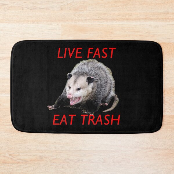 Item preview, Live Fast! Eat Trash! Possum designed and sold by royalblewitup.