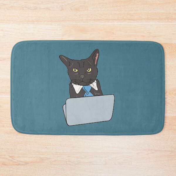 Item preview, Cat with tie using computer designed and sold by GAP90.