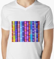 Textured Textiles Men's V-Neck T-Shirt
