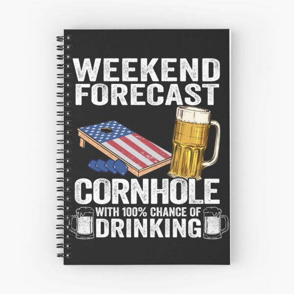 Item preview, Weekend Forecast Cornhole designed and sold by StarcyWol.