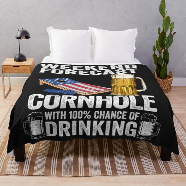Item preview, Weekend Forecast Cornhole designed and sold by StarcyWol.