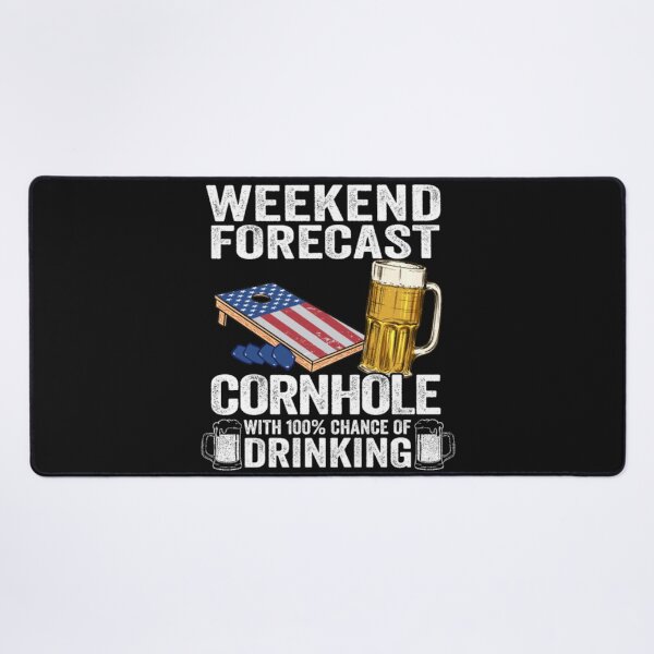 Item preview, Weekend Forecast Cornhole designed and sold by StarcyWol.