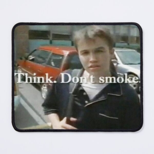 Item preview, think. don’t smoke. designed and sold by ChucksVessel.