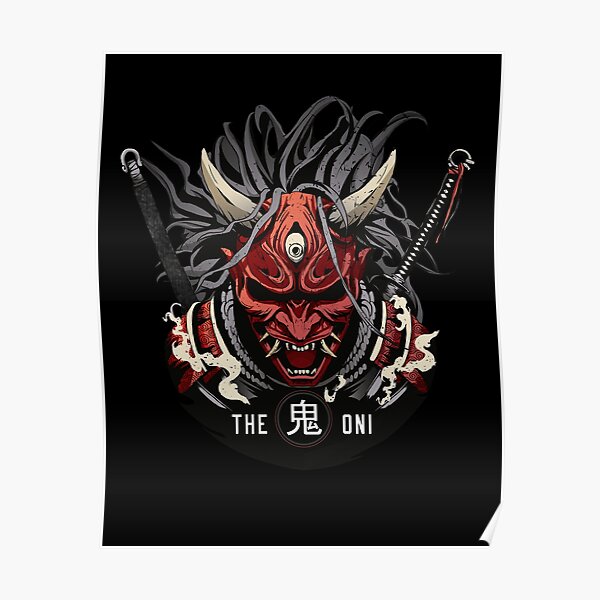 Oni Posters for Sale | Redbubble