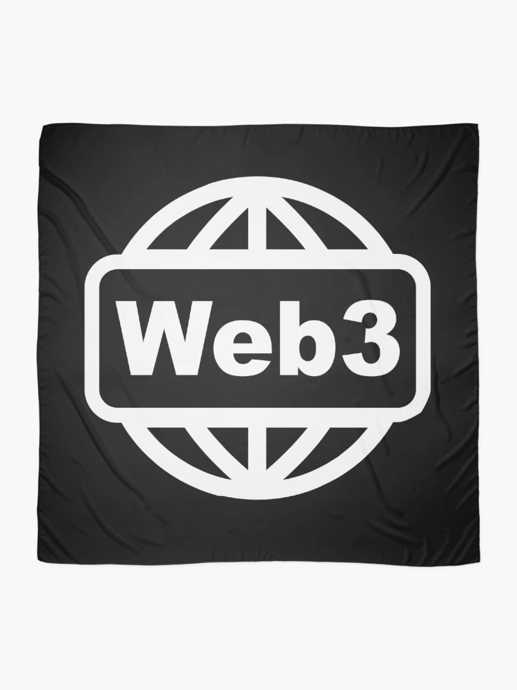 Thumbnail 2 of 3, Scarf, Web3 Globe, Blockchain Developer, Cryptocurrency, Software Engineer, Computer Science, Fullstack Developer, Programming Humor, Dark designed and sold by Max-Wear.