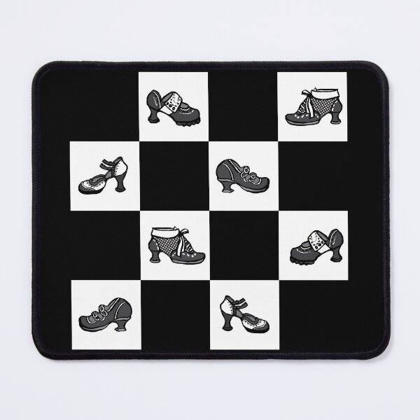 Item preview, Fluevog BW Checker Pattern designed and sold by anne m bray.