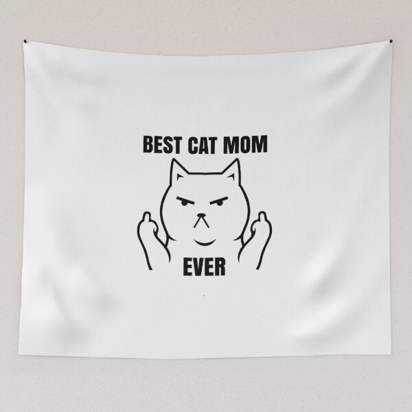 Item preview, Best Cat Mom Ever designed and sold by T-ShirtGuy.