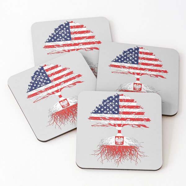 Item preview, Polish Roots, Polish American, Poland Grown, Poland USA Flag, Poland Design Art Gift For Men Women Youth Family designed and sold by maindeals.