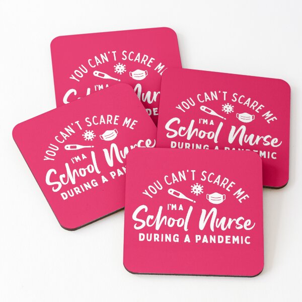 Item preview, You Can't Scare Me, I'm a School Nurse during a Pandemic designed and sold by Hakuna Ricotta.